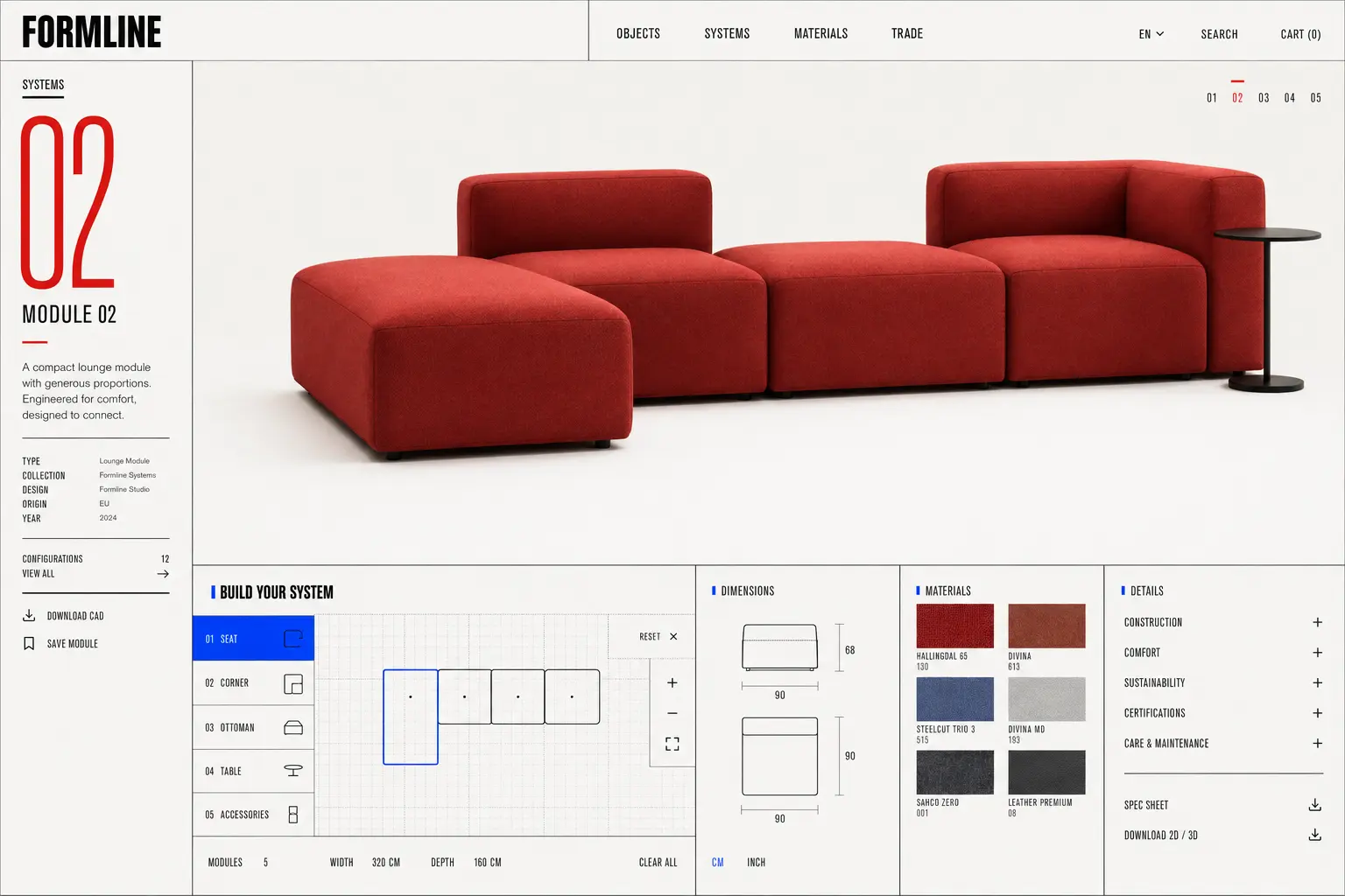 FORMLINE — Modern Furniture ই-কমার্স কনসেপ্ট